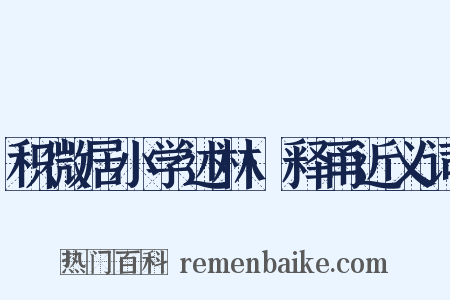 积微居小学述林·释甬近义词是什么意思的图片